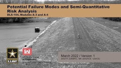 DLS-104 Module A3 & A4: Potential Failure Modes and Semi-Quantitative Risk Analysis