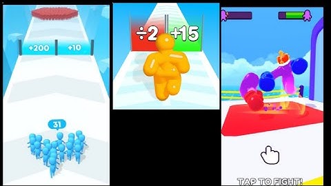 Android Mobile gaming video, Count master Crowd Runners, Tall Man Run, Blob n Giant @sandip1026