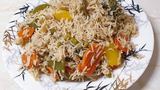 One Pot Vegetarian Meal//Vegetable Rice