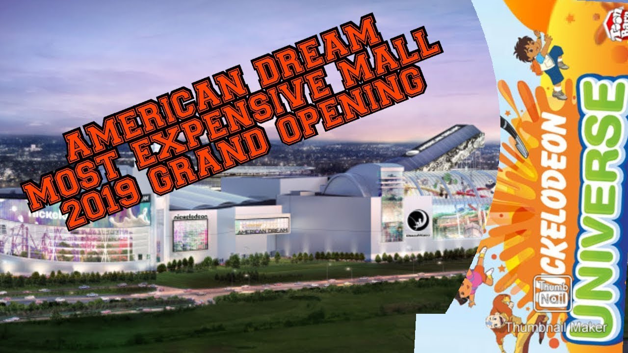 PART #2 - OPENING DAY - AMERICAN DREAM 5 Billion DOLLARS!! LARGEST Mall ...