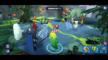 Lego Legacy Heroes Unboxed Gear Challenge I attacker only Tier VIII