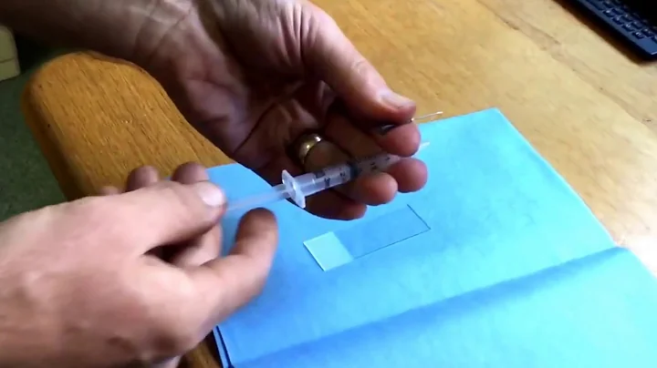 Fine needle aspiration of a dog lump