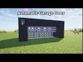 How to Make an Automatic Door in Minecraft! 🚪✨ #minecraftbuilds