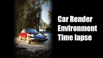 UE5 Environment Time lapse - Car Render