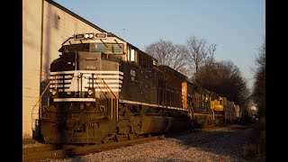 NYS&W SU 99 with SD70M 2 4066 leading