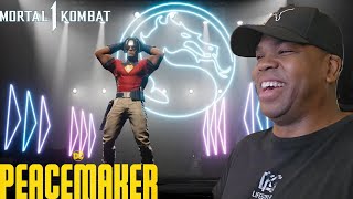 Mortal Kombat 1 - Official Peacemaker Gameplay Trailer - Reaction!