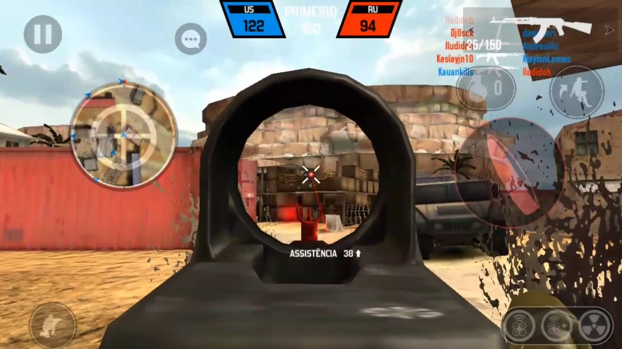 Gameplay de ak47  bullet force