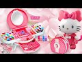 14 Minutes Satisfying With Unboxing Hello Kitty Cosmetics Makeup Set ASMR Video 