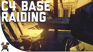 C4 BASE RAIDING! - (Rust Gameplay S2P13)