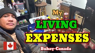MY MONTHLY EXPENSES IN CANADA #pinoycanada #filipinocanada #buhaycanada #canadalife
