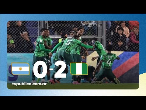 Resumen: Argentina 0-2 Nigeria - Copa del Mundo Sub-20 Argentina 2023