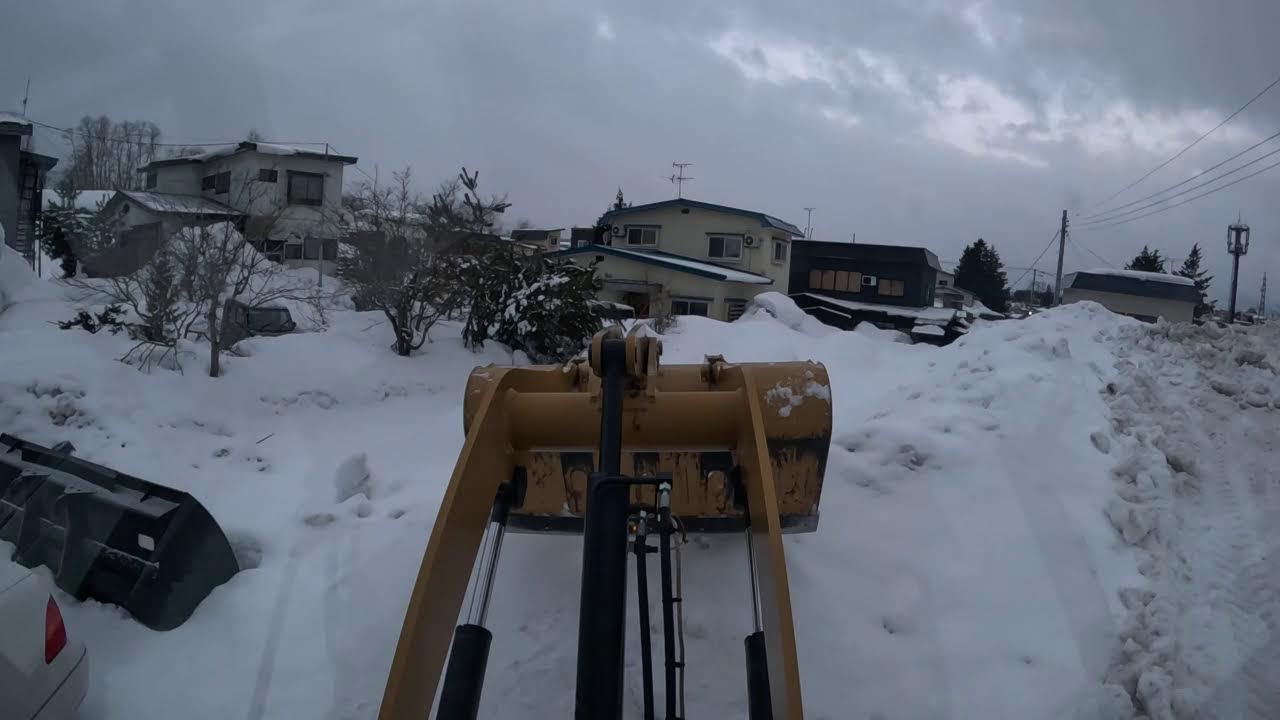 2/20 夜間排雪