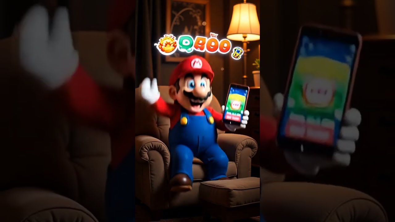 Mario wins in casino app