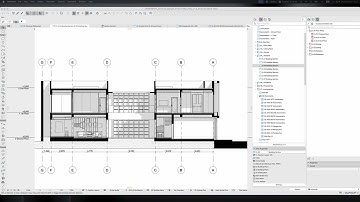Archicad 27. How to enable display of zones on sections