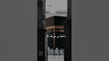 ﴿الحَجُّ أَشهُرٌ مَعلوماتٌ﴾ | القارئ : عبدالرحمن مسعد
