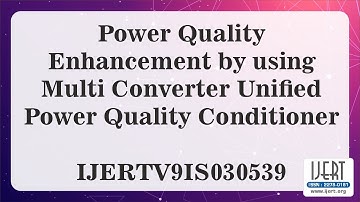 Power Quality Enhancement by using Multi Converter Unified Power Quality Conditioner