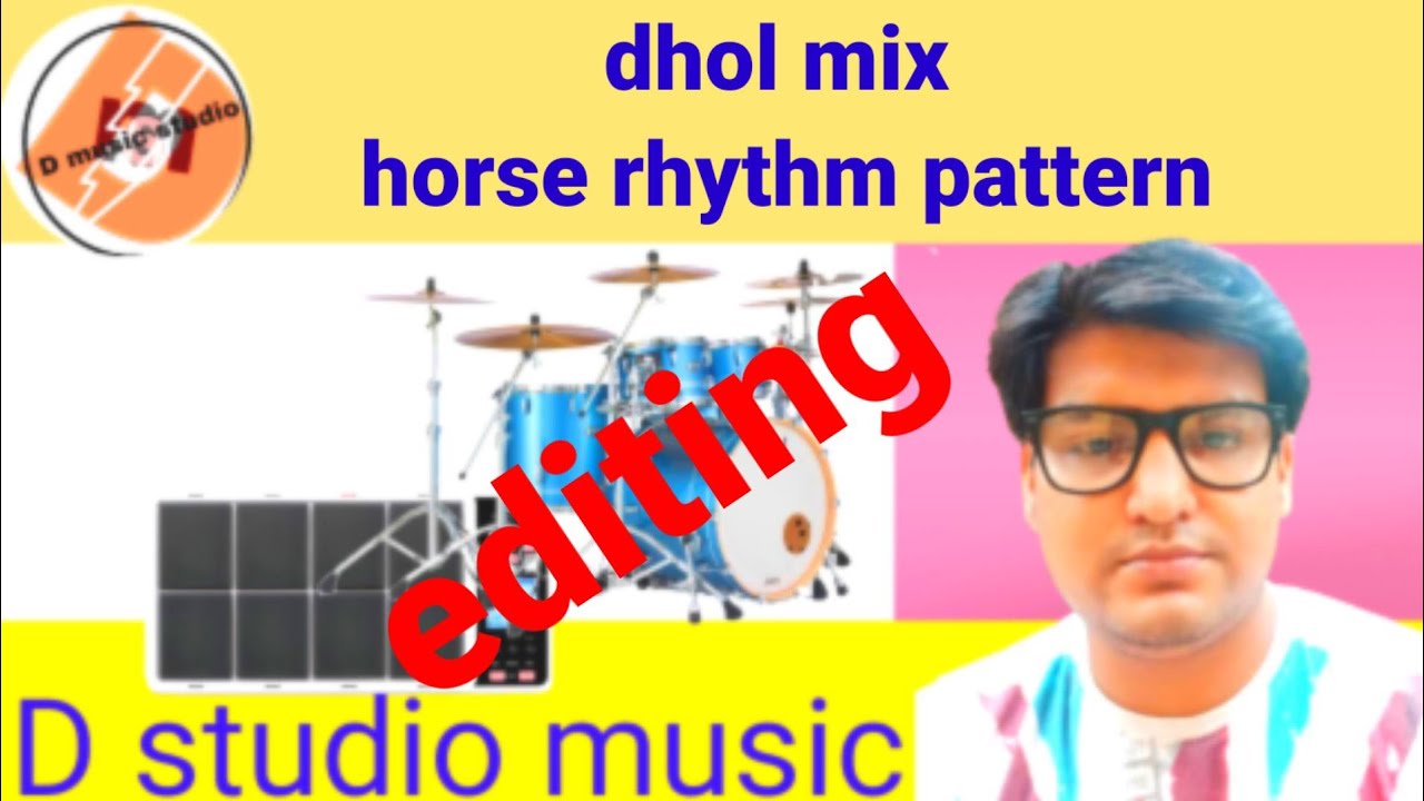 Dhol Mix Horse Rhythm Pattern 🎠 - Roland Octapad SPD-30 Patch