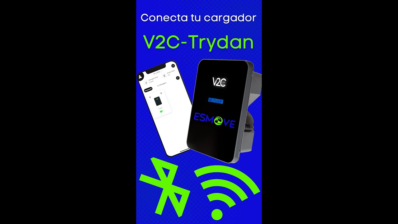 ESMOVE - Tutorial conexión V2C-Trydan vía WI-FI y Bluetooth✓ 