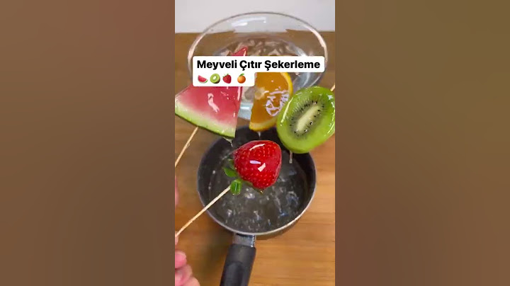 OH MiS MEYVELİ 🍬 ŞEKER #şeker#meyve#enfes#tatlı