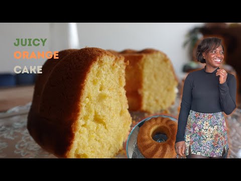 ORANGE OLIVE OIL CAKE with Vanessa Isabel | Vegan Recipe video