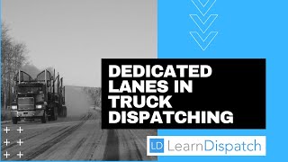 Dedicated Lanes for Truck Dispatching clients – Can you book them?