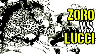 Zoro vs Awakened Lucci - FULL FIGHT | Manga with Sound Effect