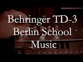 Behringer td3  berlin school music sequence jam session