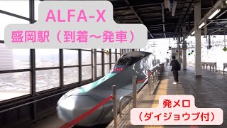 ALFA-X（E956形）【盛岡駅到着〜発車】