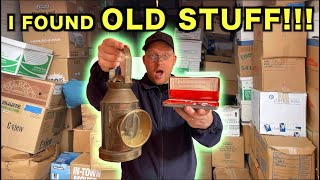 UNEXPECTED Buried OLD Treasures Found.. I Bought A Storage Locker Online!