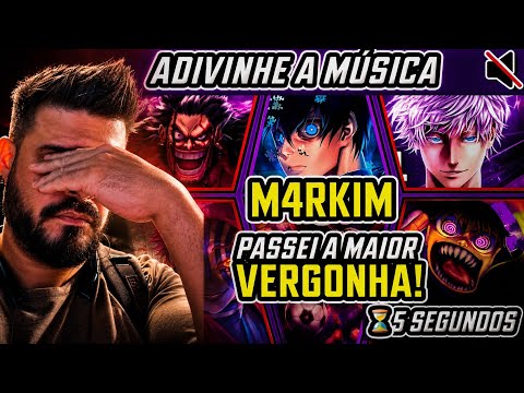 SOU MUITO POSER! 🫠 ADIVINHE A MÚSICA DO M4RKIM em 5 SEGUNDOS 🔥