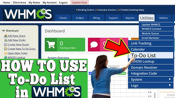 HOW TO USE TO-DO LIST IN WHMCS? [EXPLAINED]☑️