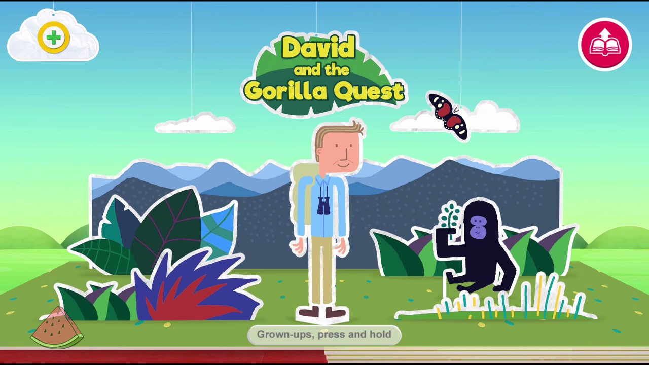 CBeebies David Attenborough Adventures David and the Gorilla Quest ...
