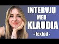 Intervju med Klaudia - textad - med förklaringar och kommentarer