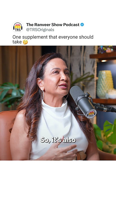 Omega-3 – The Must-Have Supplement for Everyone! Suman Agarwal Explains | #shorts