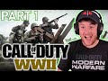 Royal Marine Plays Call Of Duty WW2 For The First Time! Part 1!