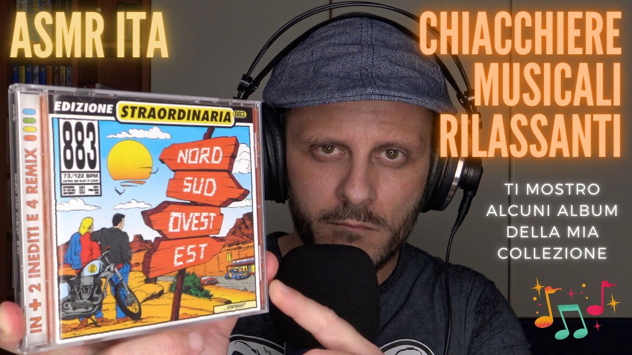 ASMR ITA | Ti RILASSO mostrandoti alcuni CD ed MC della mia collezione | Music in Whispering 🎶💿📼😴