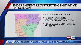 Arkansas group seeking ballot initiative to change redistricting process