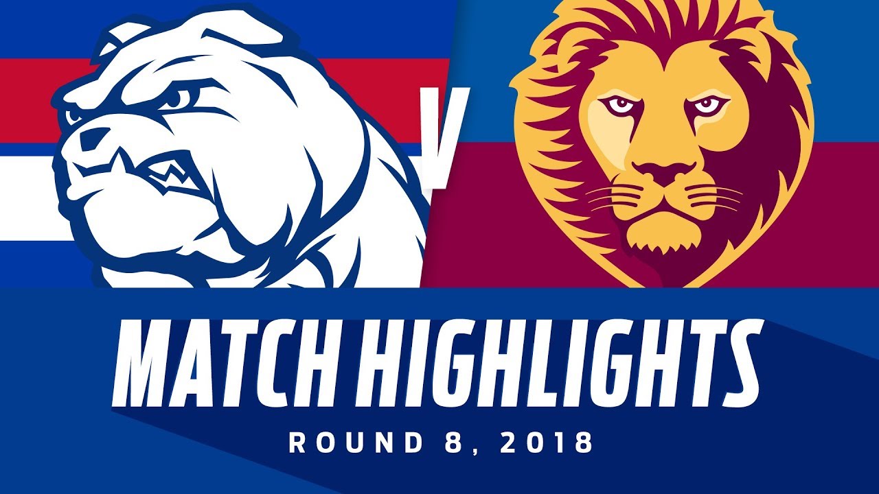 Match Highlights: Western Bulldogs v Brisbane Lions | Round 8, 2018 | AFL