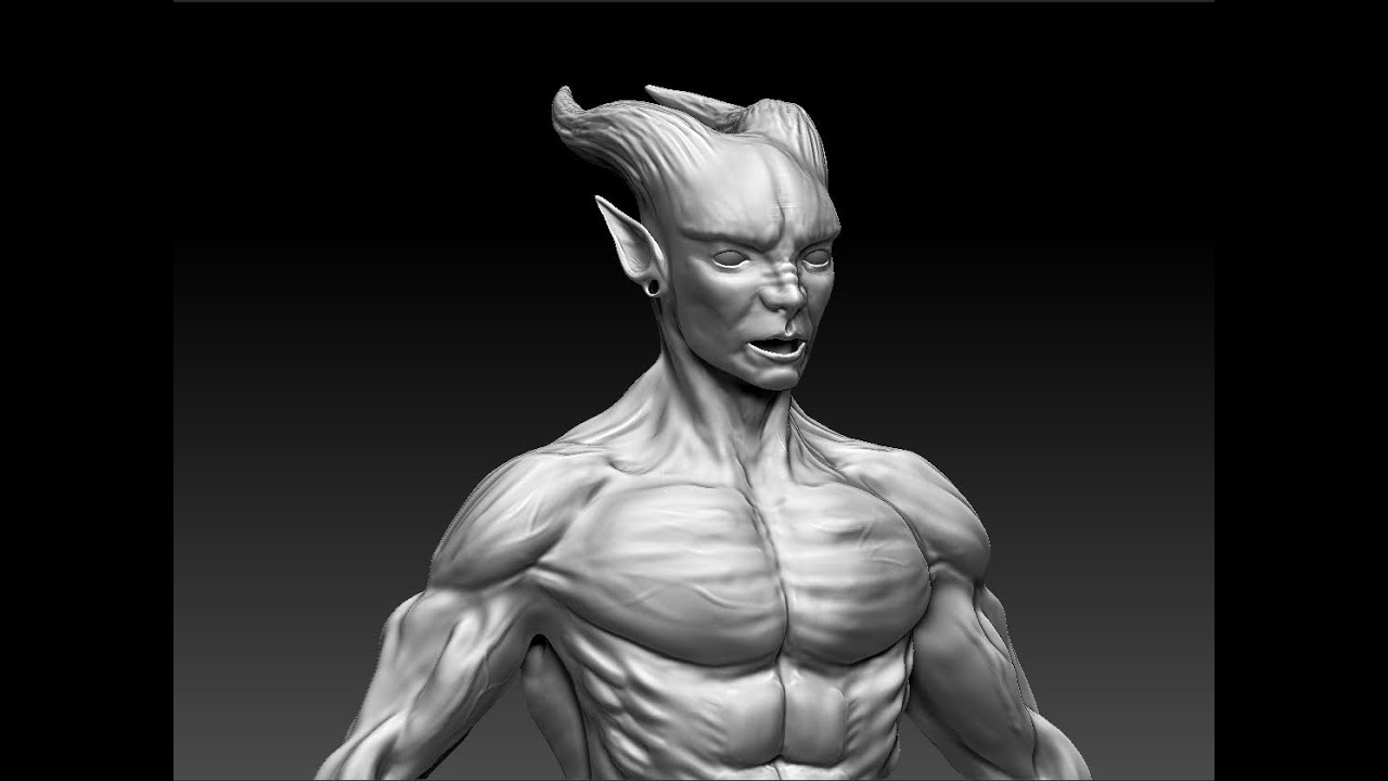 zbrush character creation advanced digital sculpting на русском