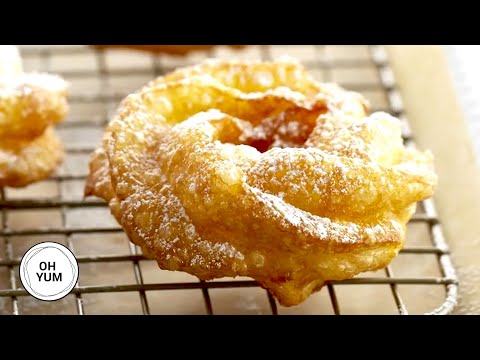 How to Make German Crullers with Sugar Icing