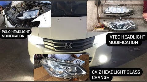 Polo & ivtec headlight modification/Ciaz headlight glass change in mayapuri