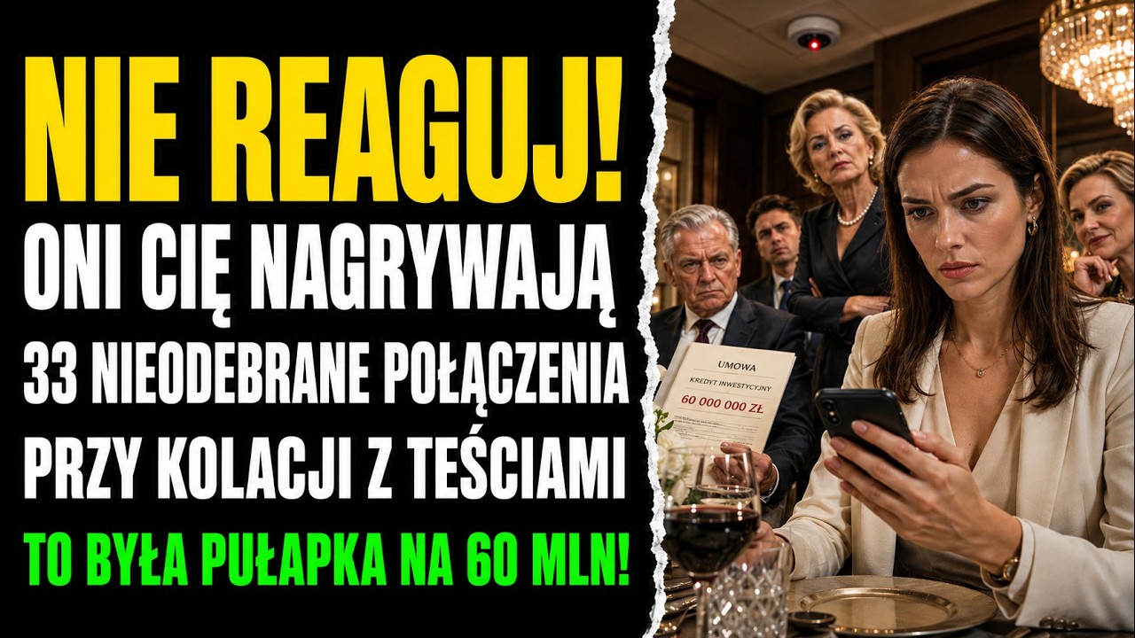 Wszyscy myśleli, że jestem tylko księgową, która za wszelką cenę chce wejść do bogatej rodziny. Siedziałam przy eleganckiej kolacji z przyszłymi teściami, gdy mój telefon zawibrował: „Nie reaguj....