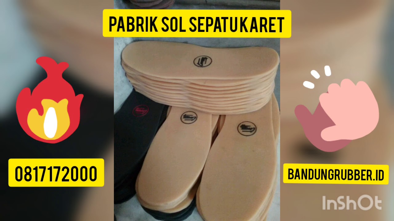  Pabrik  Outsol Sol Sepatu Sandal  Bahan Karet  di Bandung 