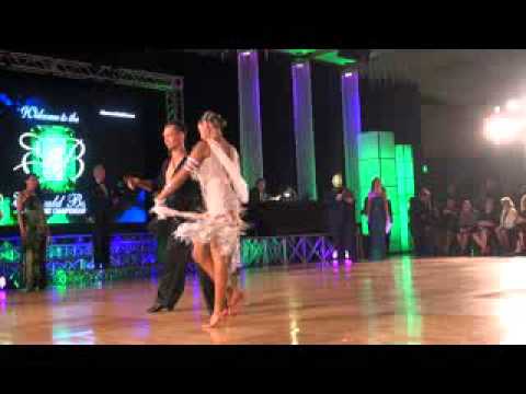 dancers boutique 2015 Emerald Ball Dancesport Championships - Pro Latin Semi-Final 1
