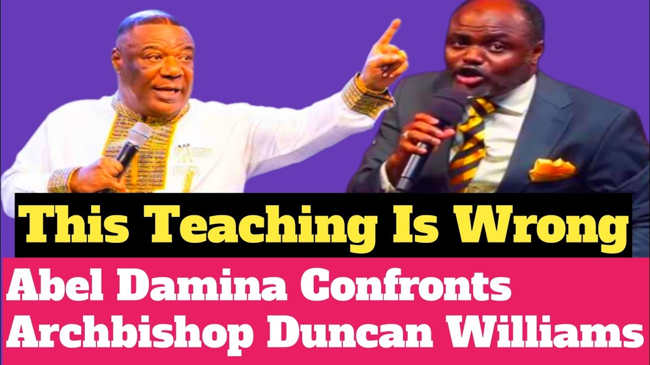 Это учение неверно — Абель Дамина выступил против архиепископа Дункана Уильямса.