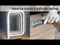 How to make a infinite mirror  diy infinity mirror tutorial