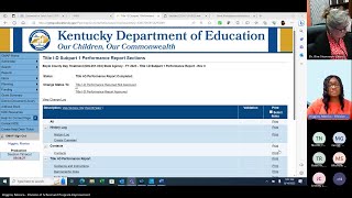 Title I, Part D, Subpart 1 Performance Report Upcoming Changes - August 14,2023
