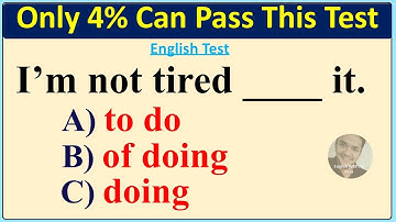 Mixed English Grammar Quiz: Only 4% Can Pass This Test!
