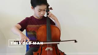 Cello Beginner - Week 16: This Old Man (7 Year-Old's Cello Learning Journey)