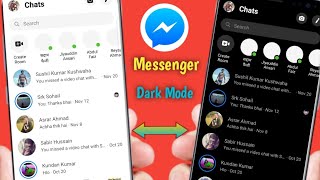 How To Enable Dark Mode On Messenger | Messenger Black Theme | Messenger Dark Mode | Tech Ki Awaz screenshot 4
